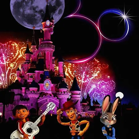 La Fontaine O Roses-disneyland Paris- Shuttle To Train Station, Disneyland And Malls *